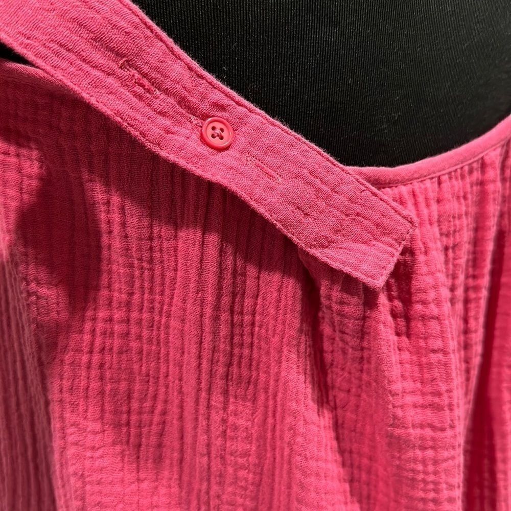 BB Dakota by Steve Madden Arianna Tiered Maxi Dress Raspberry Sz S - Picture 10 of 15